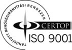 szigetelő cégünk ISO 9001 minősítése